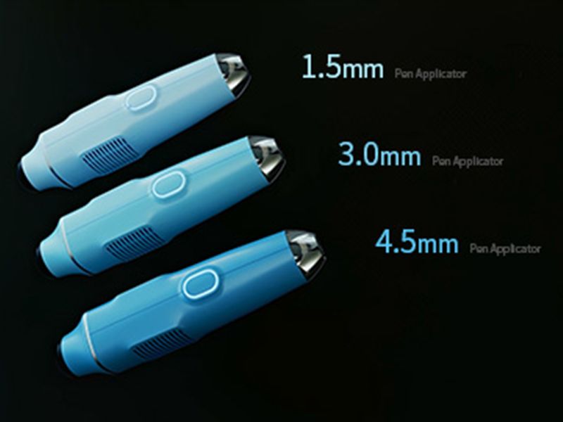 쿨소닉 1.5mm, 3.0mm, 4.5mm 3가지 펜 어플리케이터