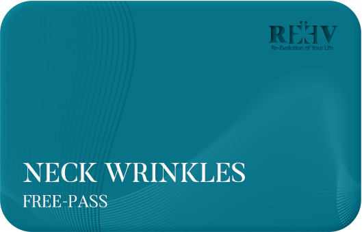 NECK WRINKLES FREE-PASS 티켓 카드 — 청담리브의원 목주름 프리패스 프로그램