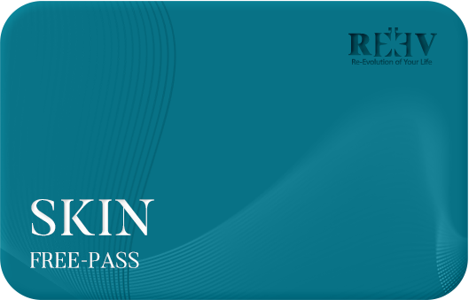 SKIN FREE-PASS 티켓 카드 — 청담리브의원 피부 프리패스 프로그램