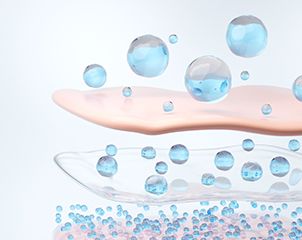 맞춤 앰플이 진피층까지 균일하게 전달되는 시술 과정